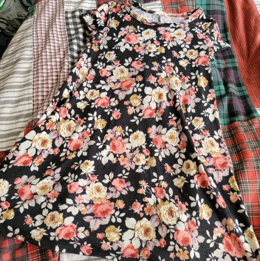 A floral dress